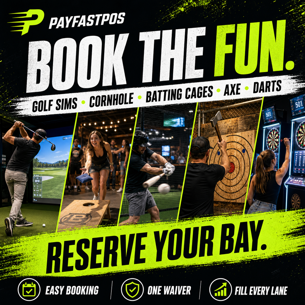 Book the fun.