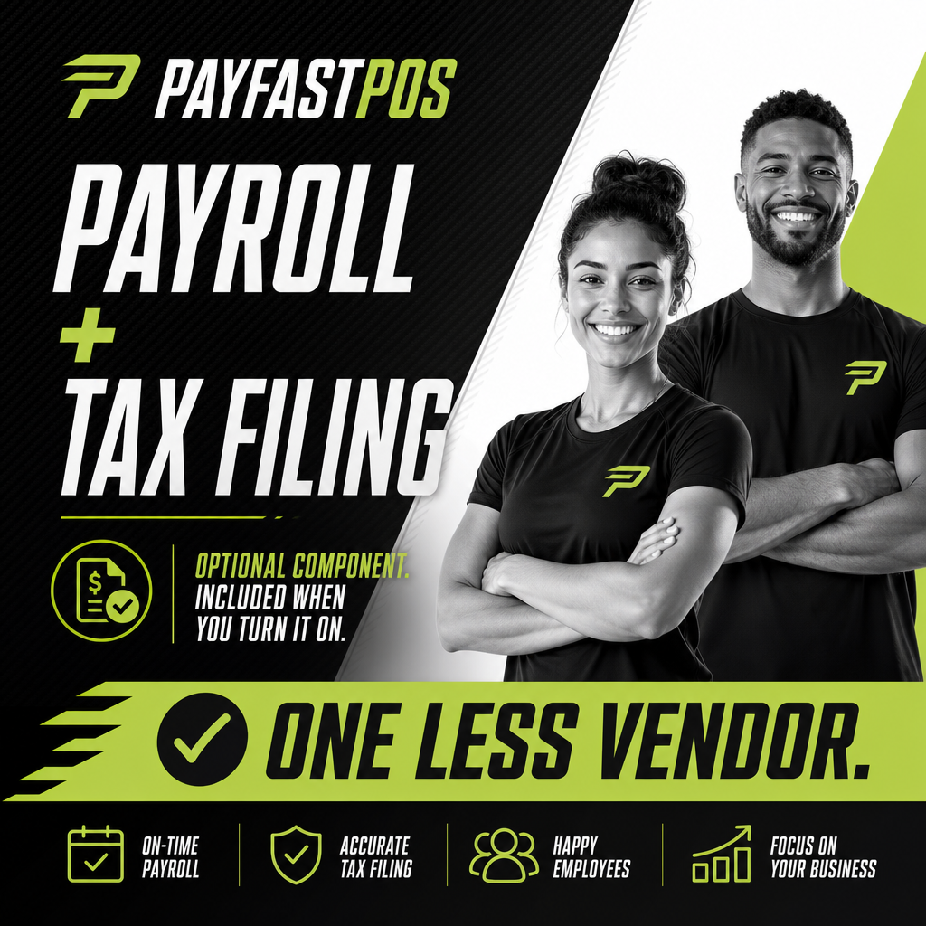 Payroll + tax filing.